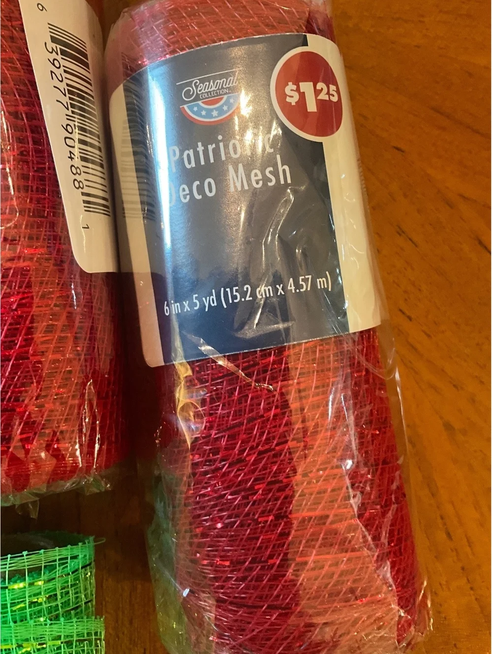 Red & Green Deco Mesh Bundle